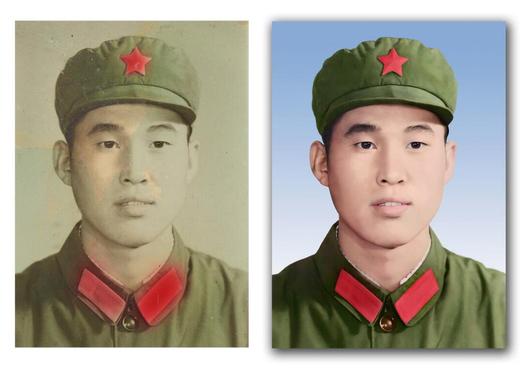巴林右破损照片修复-18